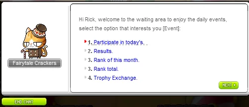 Trophy exchange