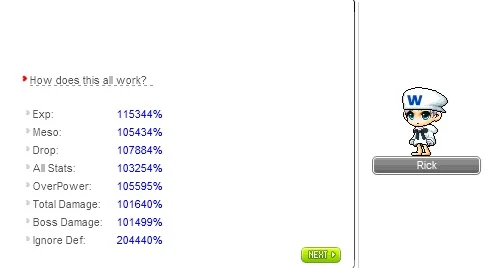 A maxed @bonus